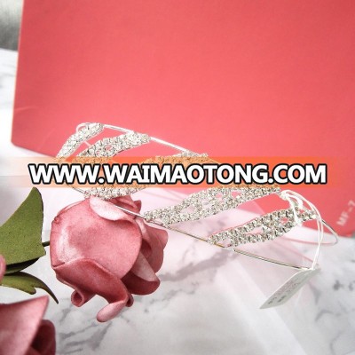 New Trendy Low Price Design Rhinestone Elegant Bridal Crowns for Hair Accessories